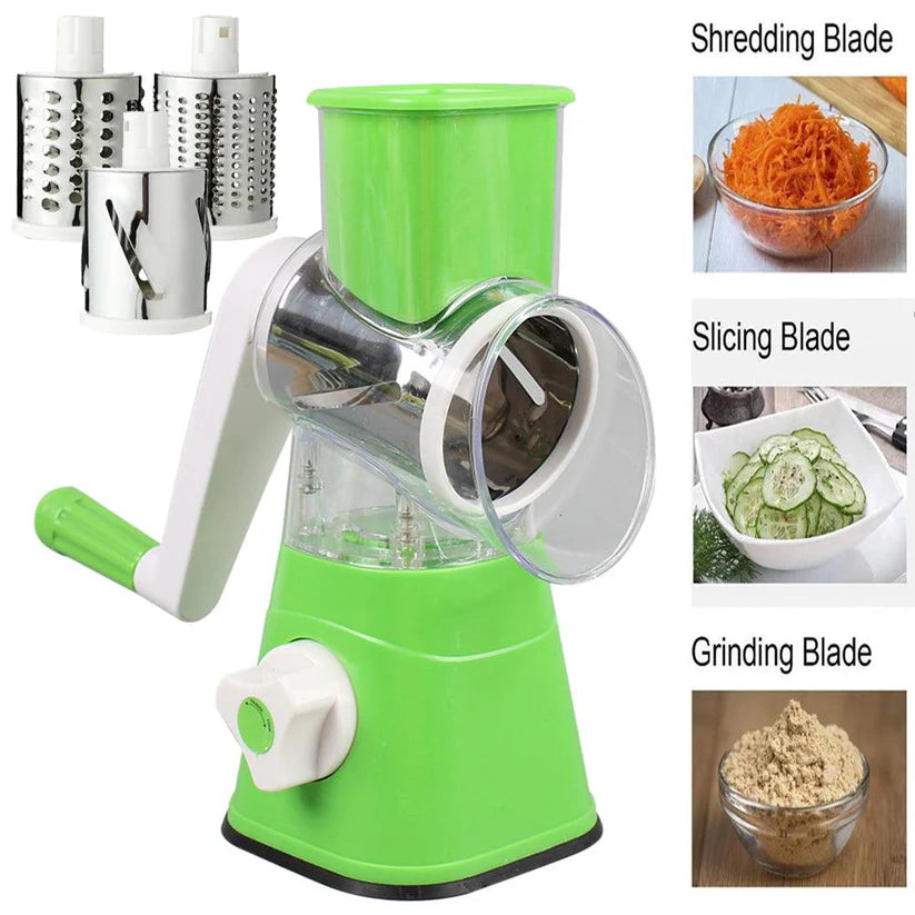 3 In 1 Manual Vegetable Cutter Slicer