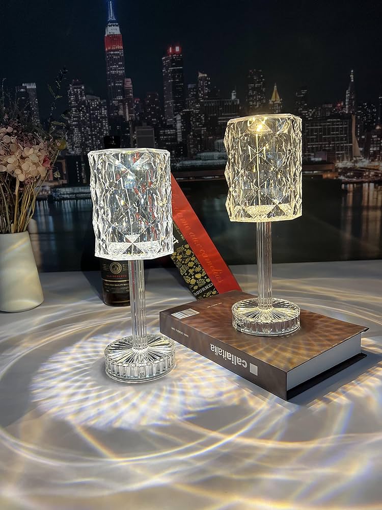 Crystal Diamond Table Lamp  3