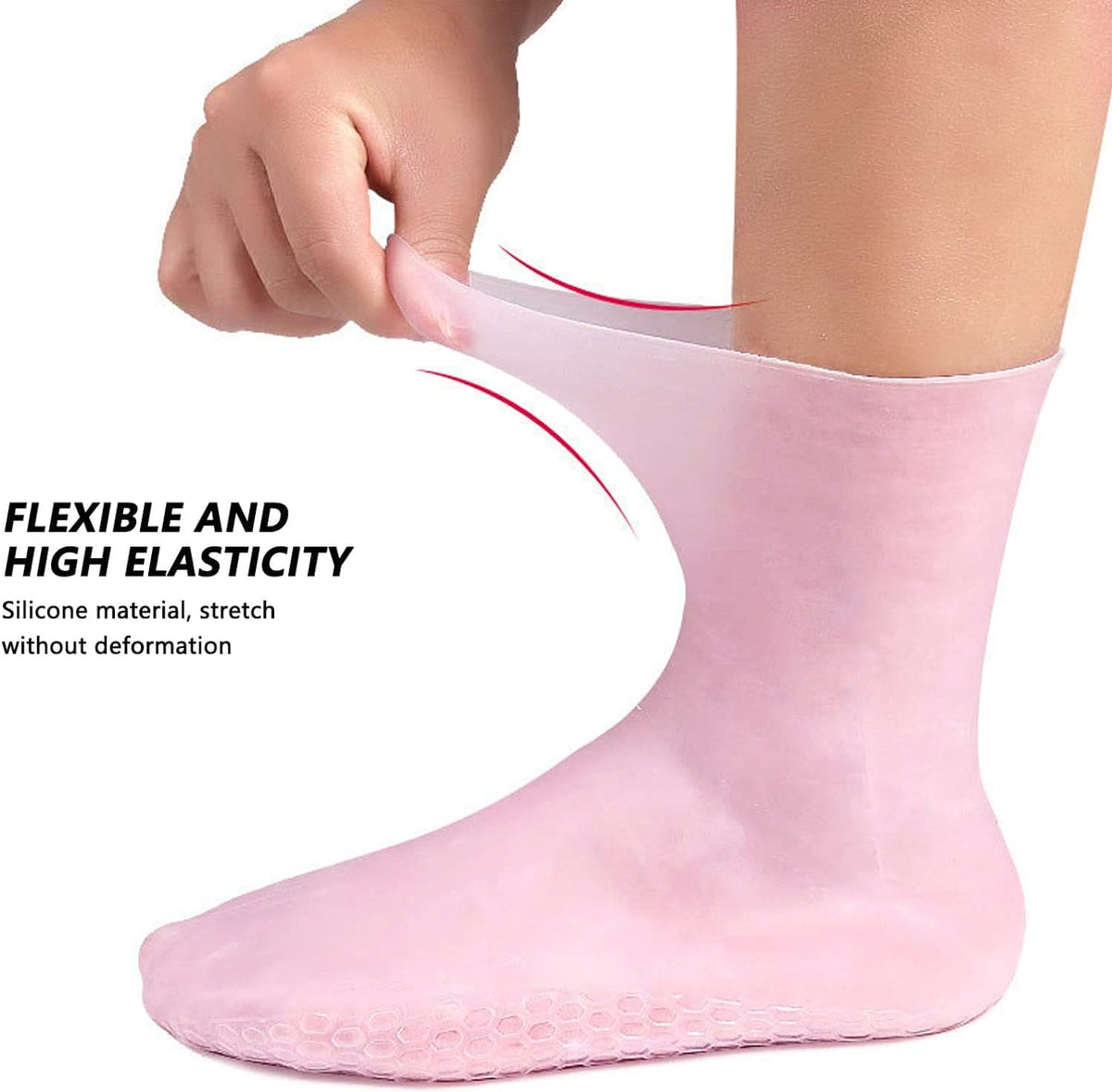 Silicon Gel Moisturizing Socks 1